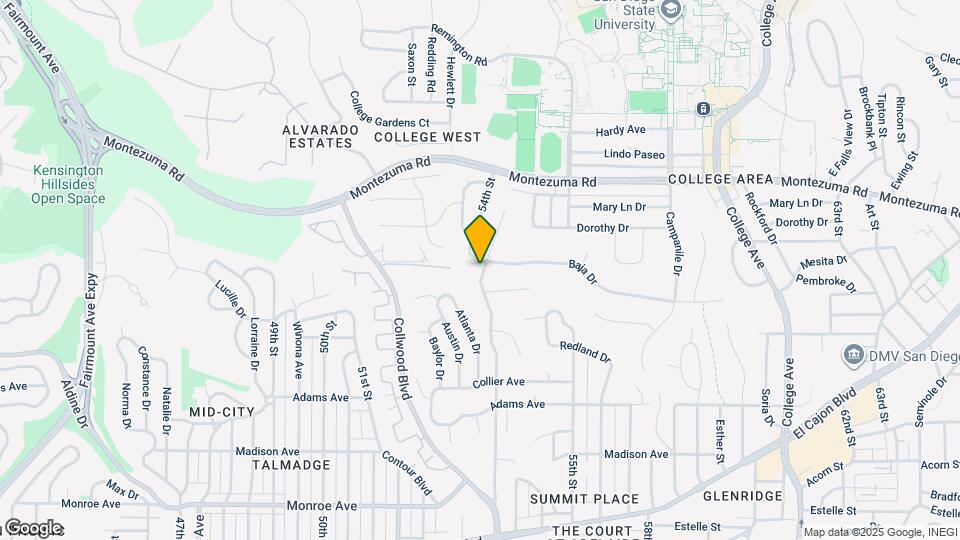 4902 54th St Map and Location Details