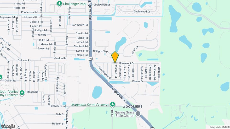 5816 Monroe Rd Map and Location Details