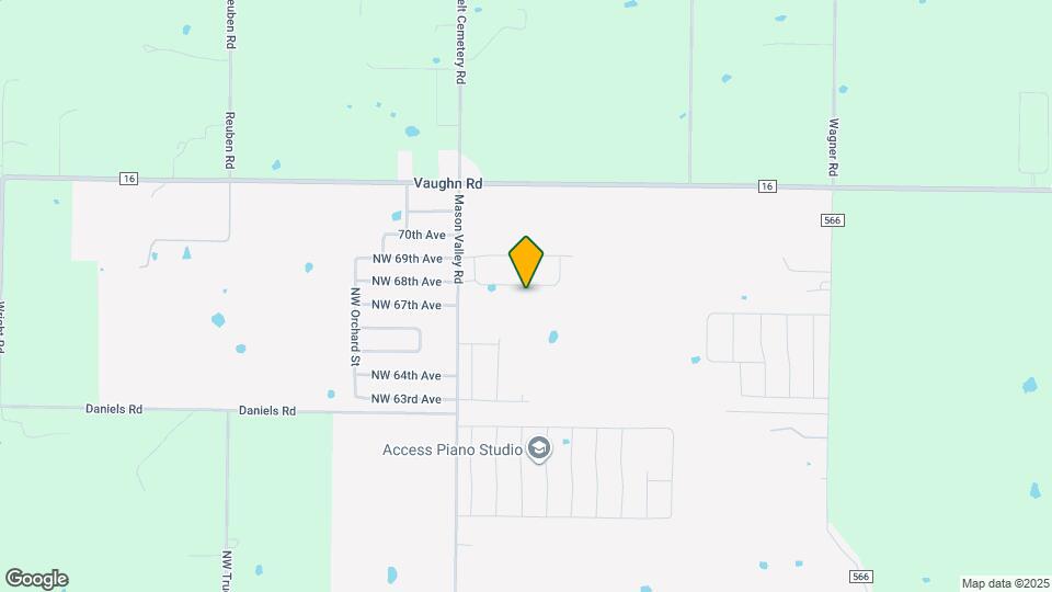 525 NW 68th Ave Map and Location Details