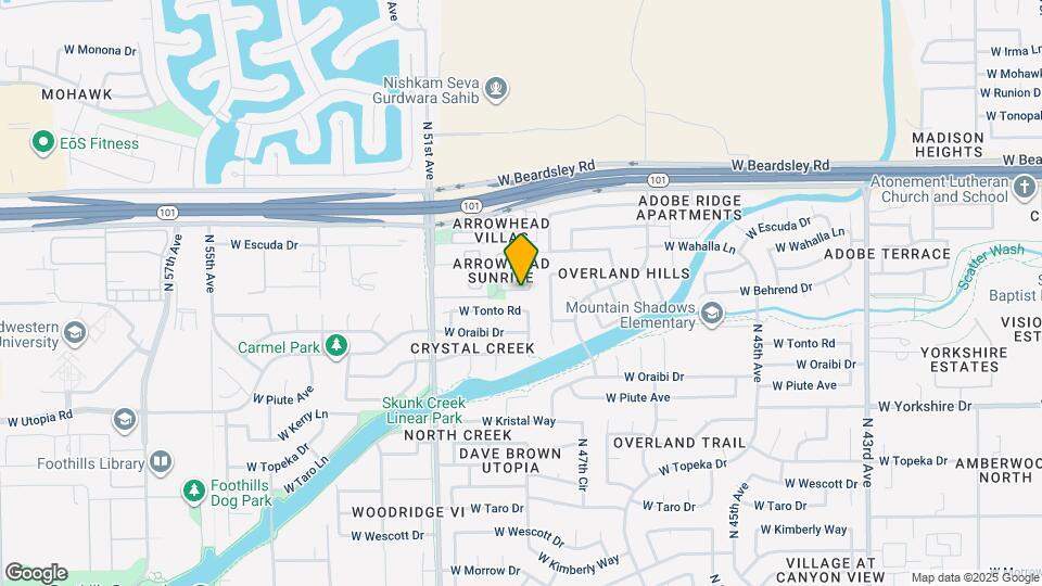4909 W Behrend Dr Map and Location Details