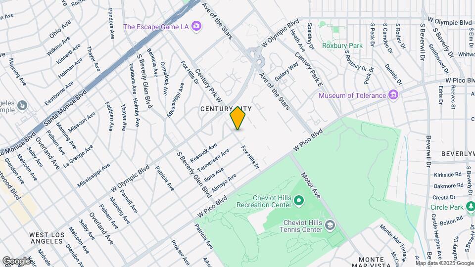 2256 Fox Hills Dr Map and Location Details