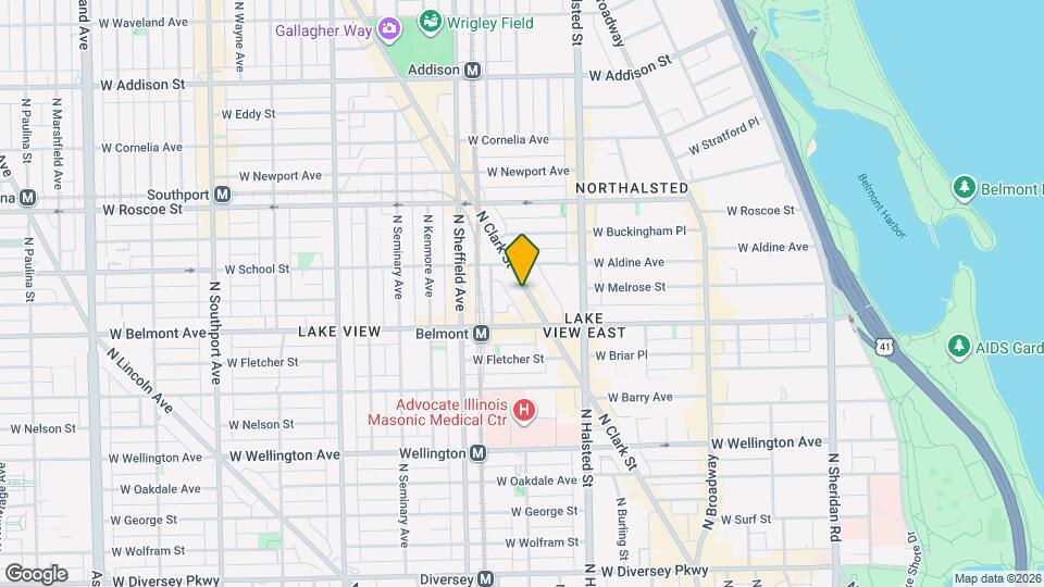 3240 N Clark St Map and Location Details