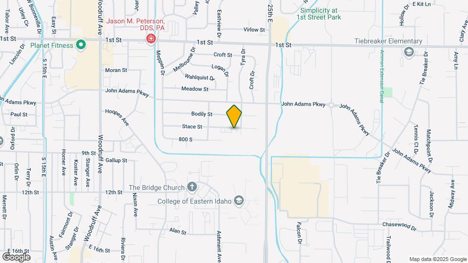 2348 Stace St Map and Location Details