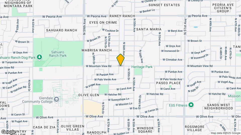9731 N 56th Dr Map and Location Details