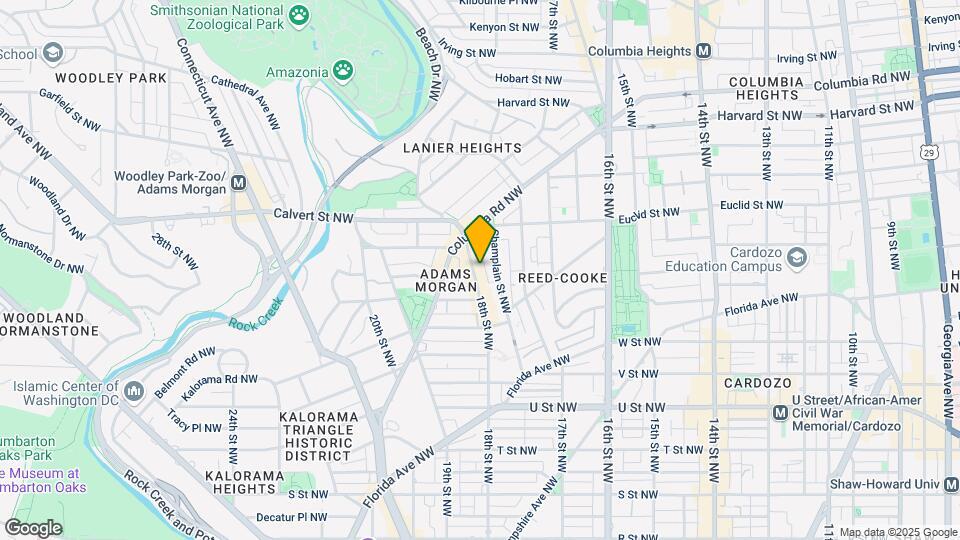 2441 18th St NW Mapa y Detalles de la Ubicación