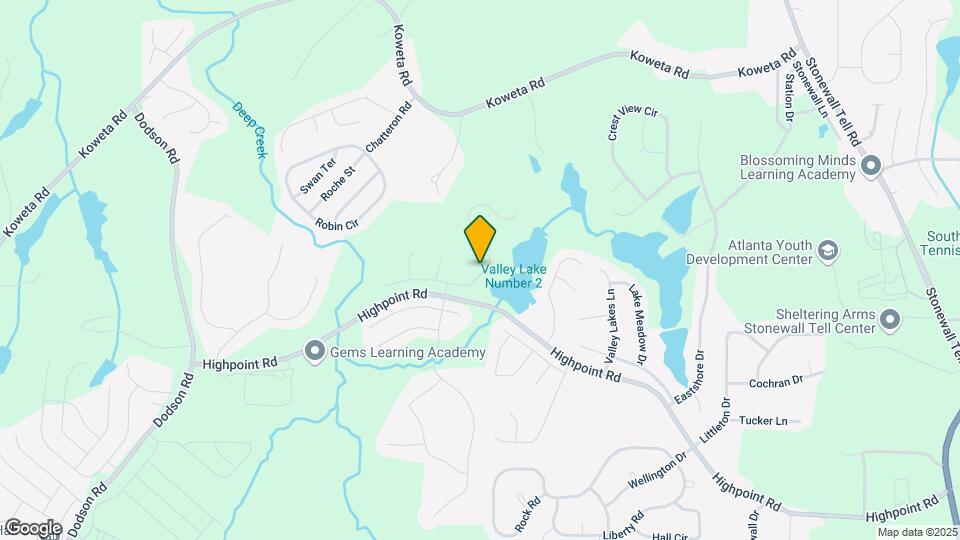 9521 Lakeview Rd Map and Location Details