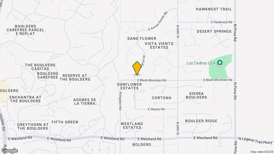 8115 E Sand Flower Dr Map and Location Details