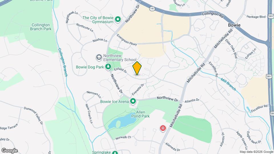 15401 Empress Way Map and Location Details