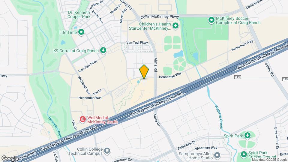 7210 Henneman Way Map and Location Details