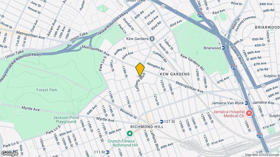 83-44 Lefferts Blvd Map and Location Details