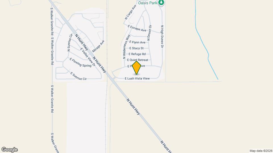 6642 E Lush Vista View Map and Location Details