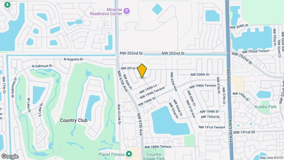 20020 NW 64th Court Rd Map and Location Details
