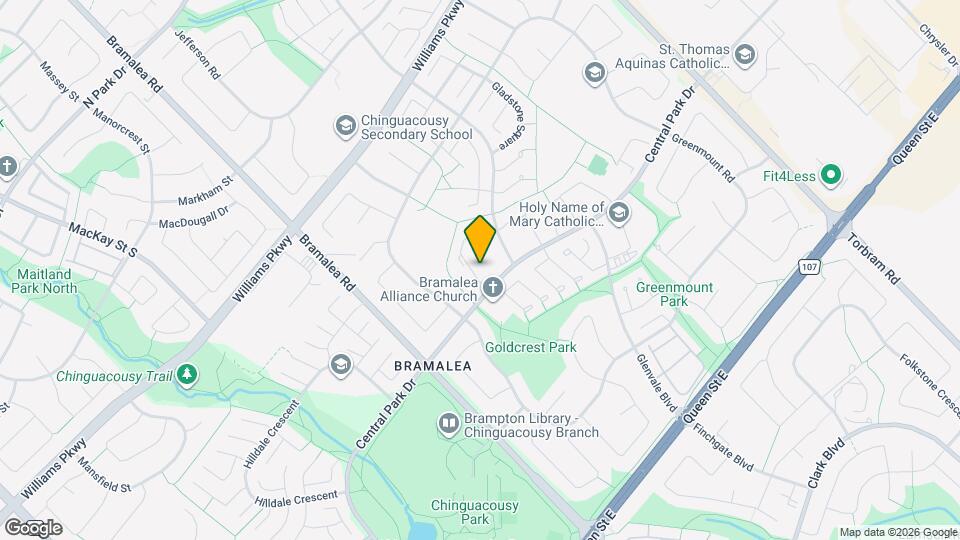 900 Central Park Dr Map and Location Details