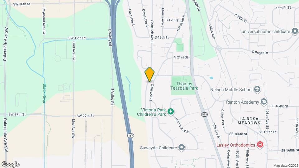 2323 Talbot Rd S Map and Location Details