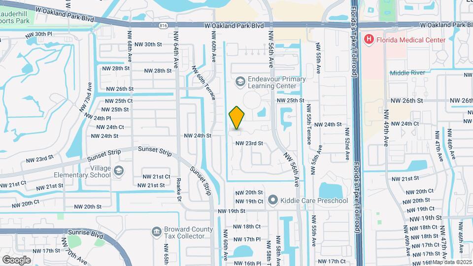 5845 Blueberry Ct Map and Location Details