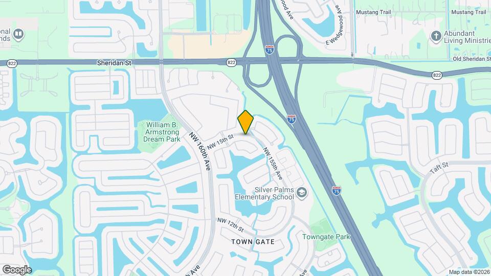 15845 NW 14th Rd Map and Location Details