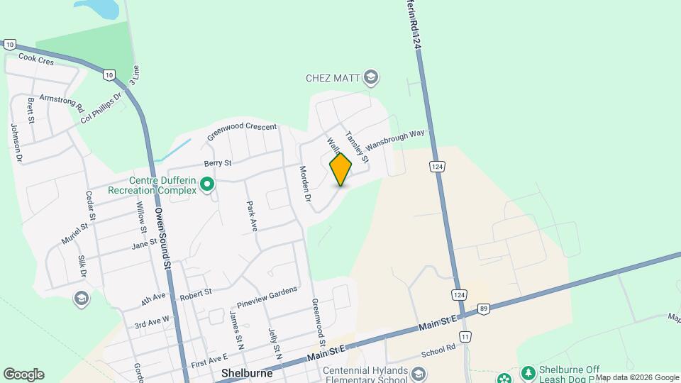 120 Morden Dr Map and Location Details