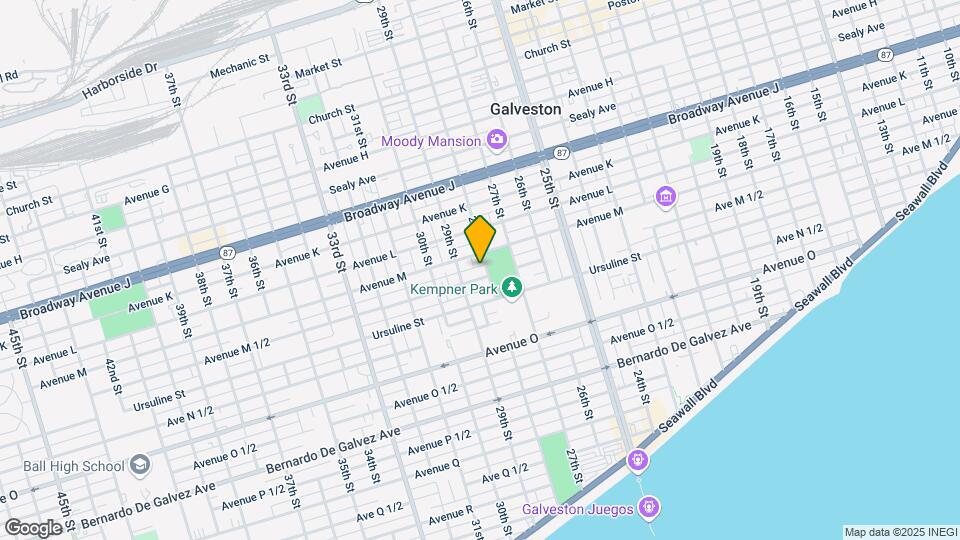 2806 Avenue M 1/2 Map and Location Details