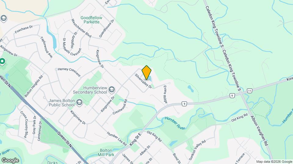 45 Silvervalley Dr Map and Location Details