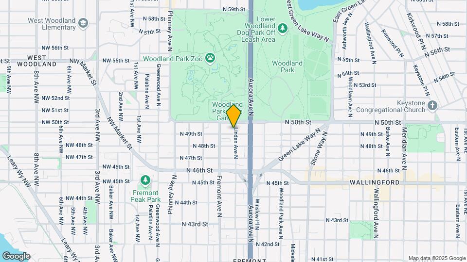 4903 N Linden Ave Map and Location Details