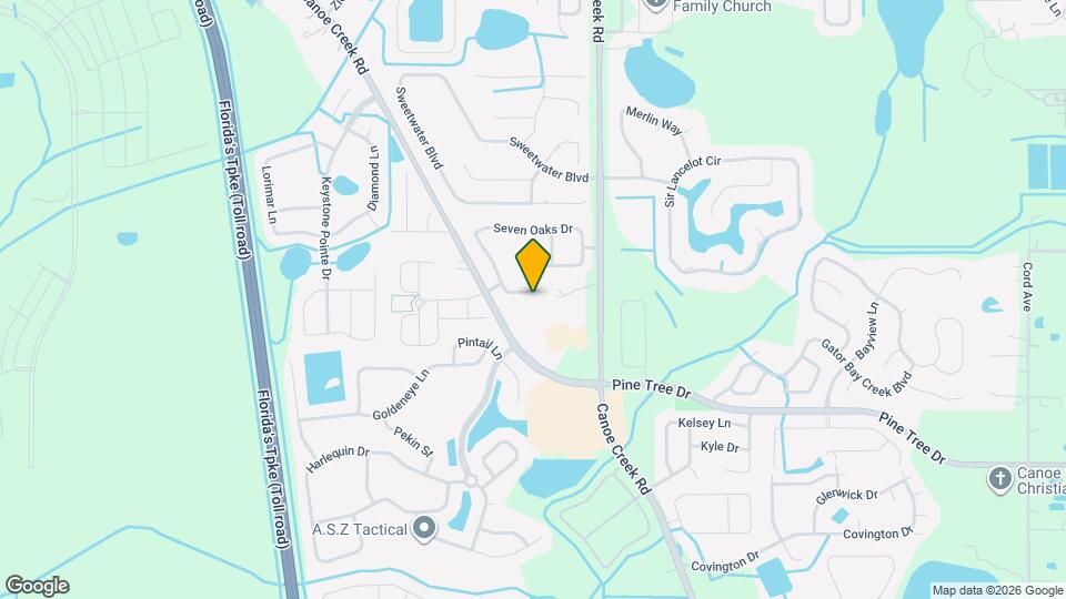 2424 Seven Oaks Dr Map and Location Details