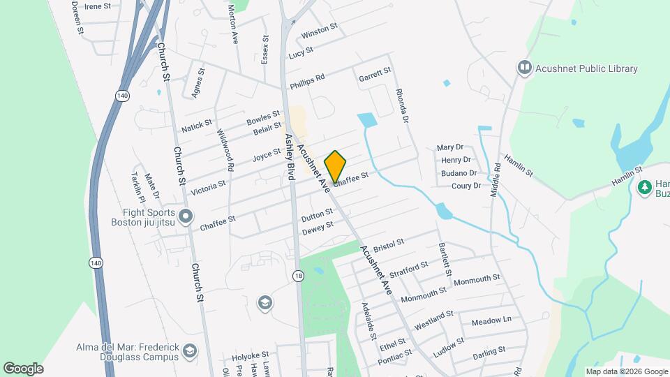 2768 Acushnet Ave, Unit 3 Map and Location Details