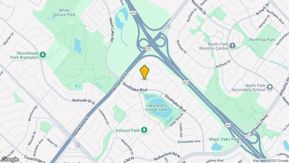 97 Harbourtown Crescent Map and Location Details