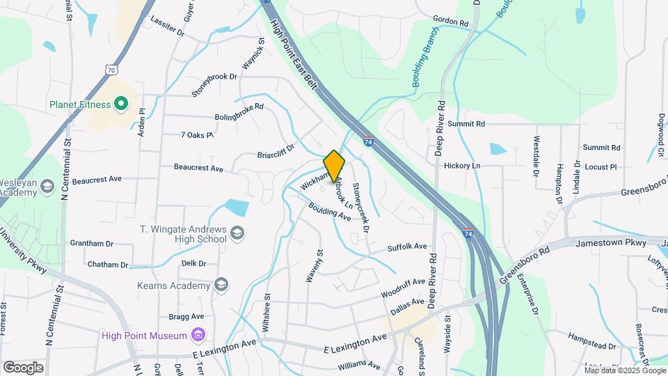2117 Arbrook Ln Map and Location Details