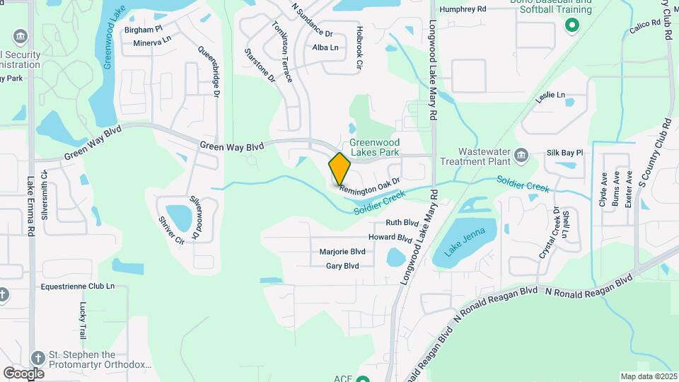 593 Remington Oak Dr Map and Location Details