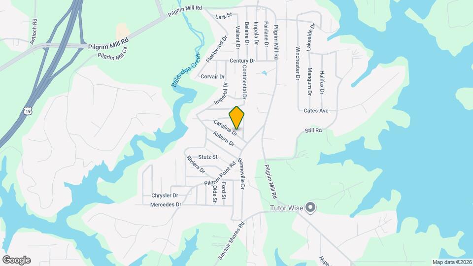 3545 Catalina Dr Map and Location Details