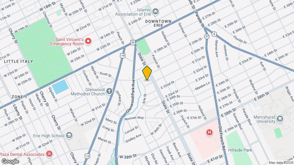 20 W 31st St Mapa y Detalles de la Ubicación