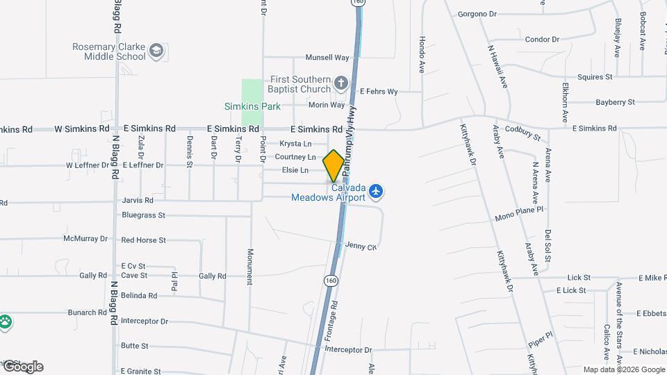 3799 N Mayfield Ranch Rd Mapa y Detalles de la Ubicación