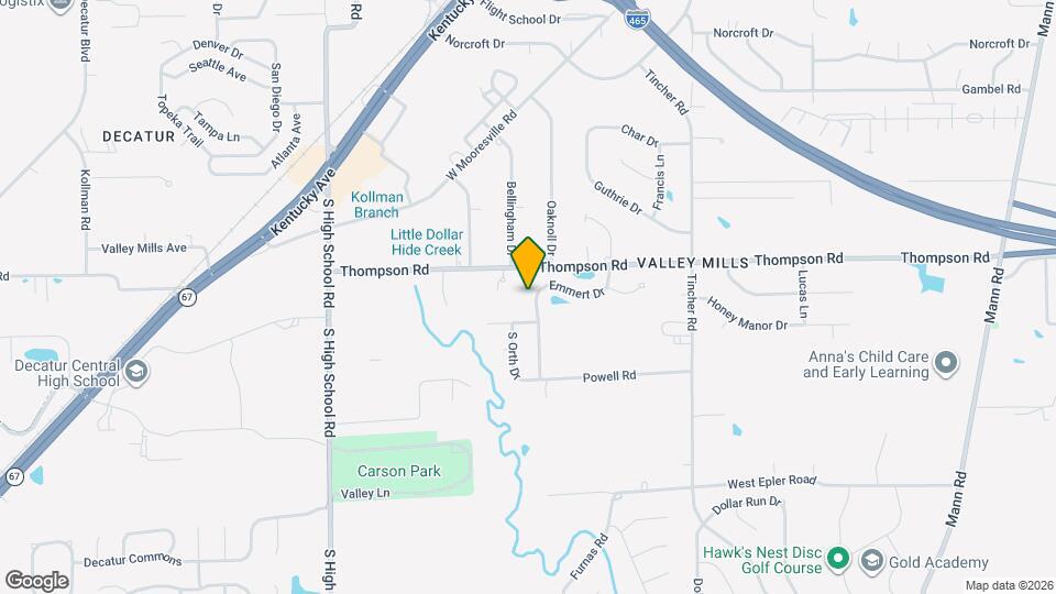 5084 Emmert Dr Map and Location Details