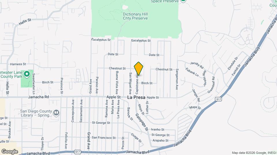 1225 Capistrano Ave Map and Location Details