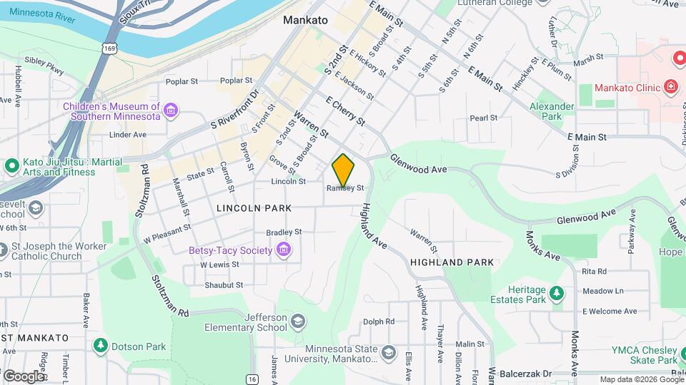 321 Ramsey St Mapa y Detalles de la Ubicación