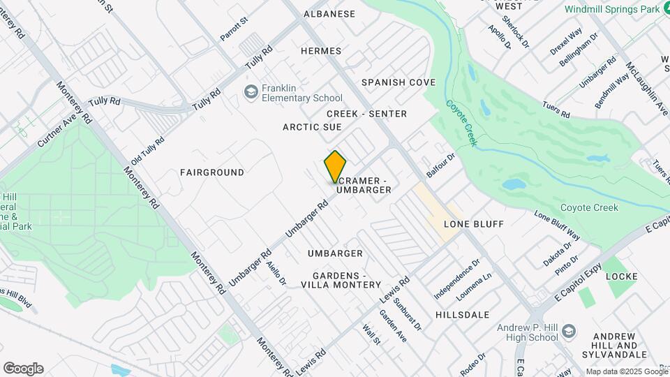 395 Umbarger Rd-Unit -Unit 1 Map and Location Details