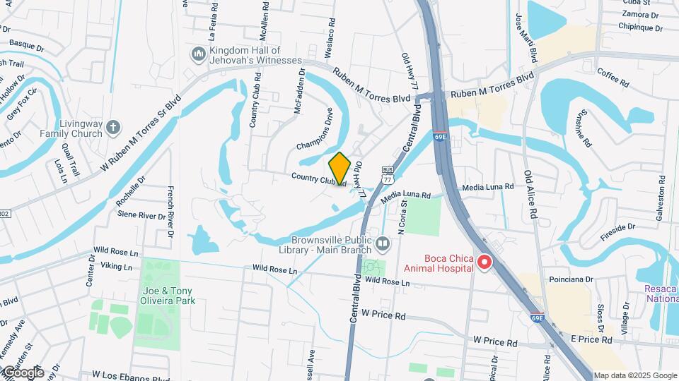 228 Country Club Rd Map and Location Details