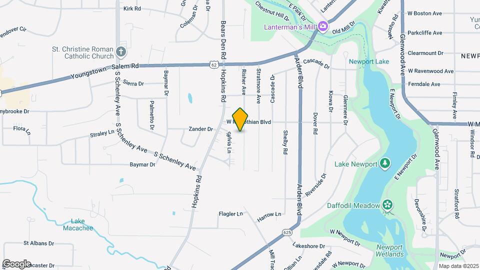 3930 Risher Ave Map and Location Details