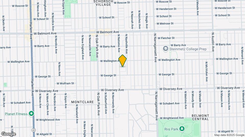 2931 N Natoma Ave Map and Location Details