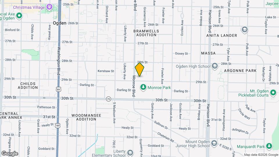 824 29th St Map and Location Details