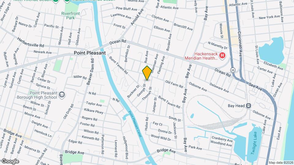 1310 George St Map and Location Details