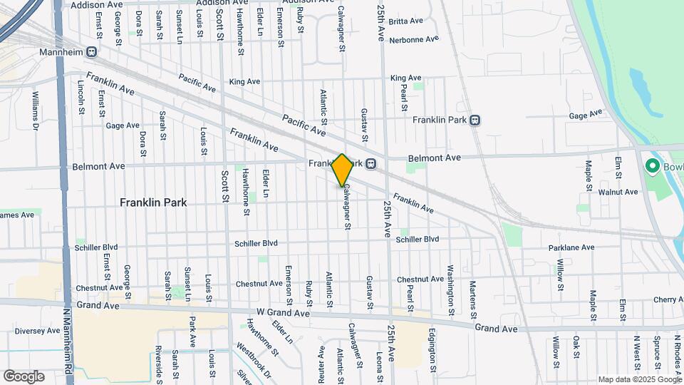 3110-3112 Calwagner St Map and Location Details