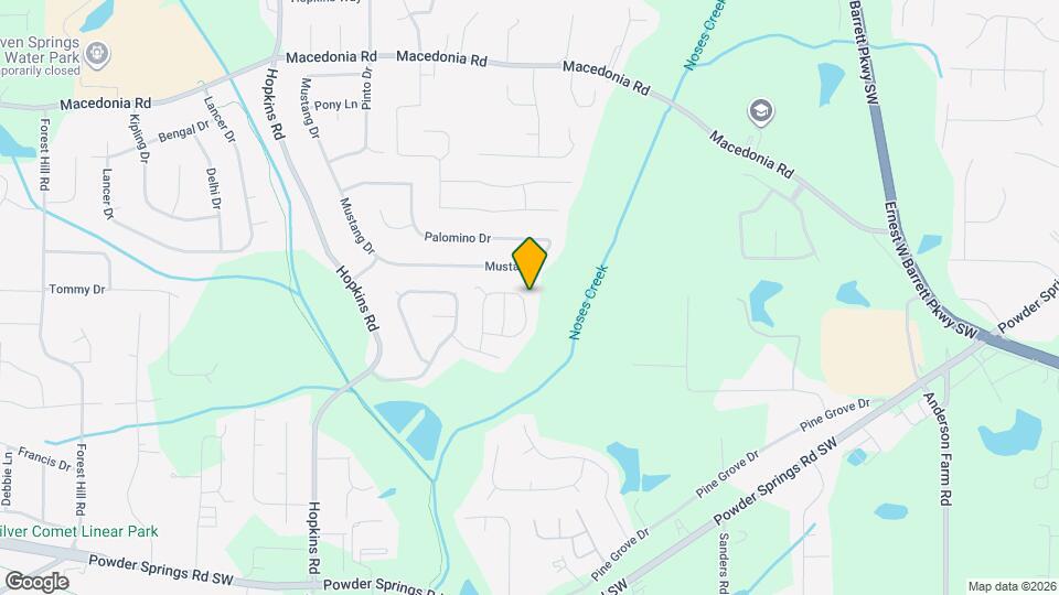 3651 Ten Oaks Cir Map and Location Details