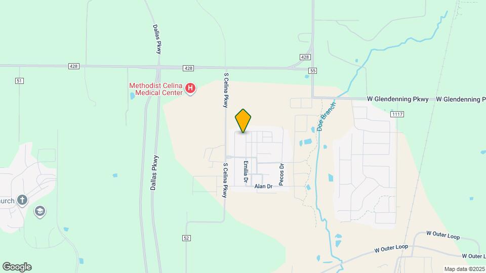 1707 Emilia Dr Map and Location Details