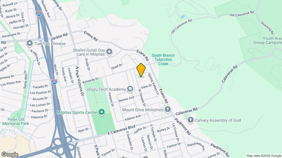 1727 Arana Ct Map and Location Details