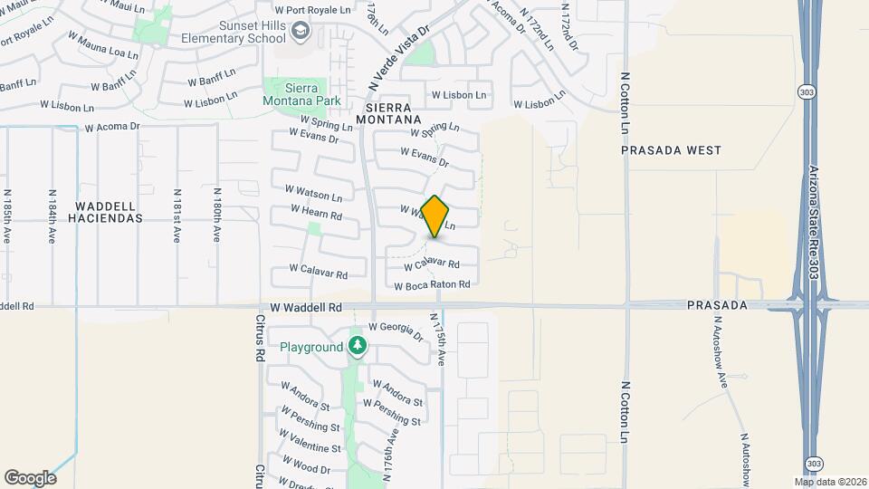 17517 W Ventura St Map and Location Details