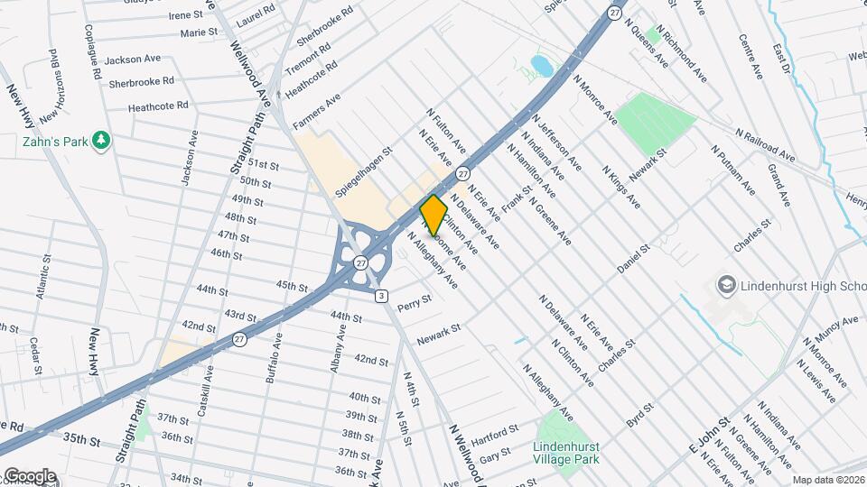 830 N Broome Ave Map and Location Details