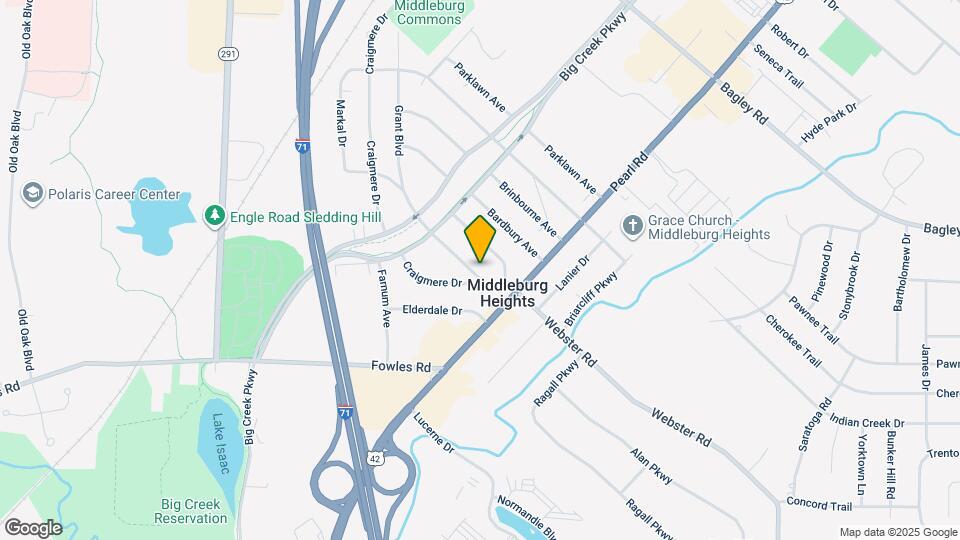 16402 Webster Rd Map and Location Details