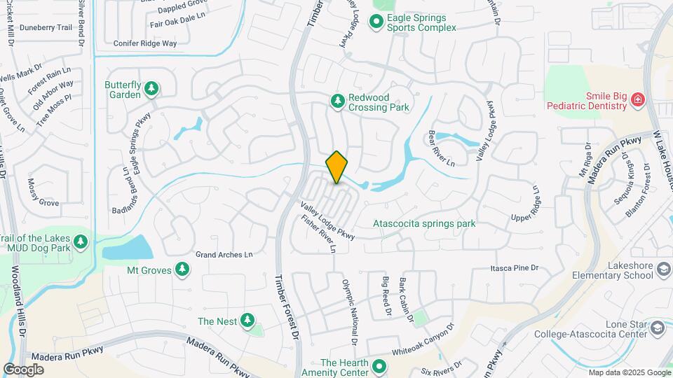 17255 Mitchell Pass Ln Map and Location Details