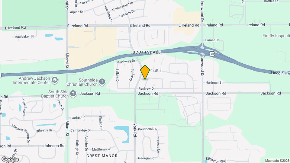 5015 W Blackford Dr Map and Location Details